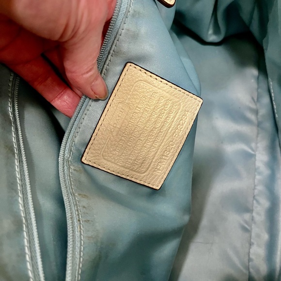 Coach Park Leather Carrier Tote Purse (authentic) - Picture 10 of 12